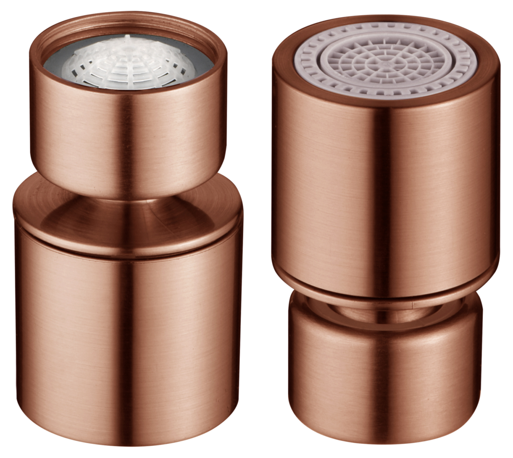 IMEX RR0031/ORC, acabado Oro rosa cepillado; vista del producto terminado.