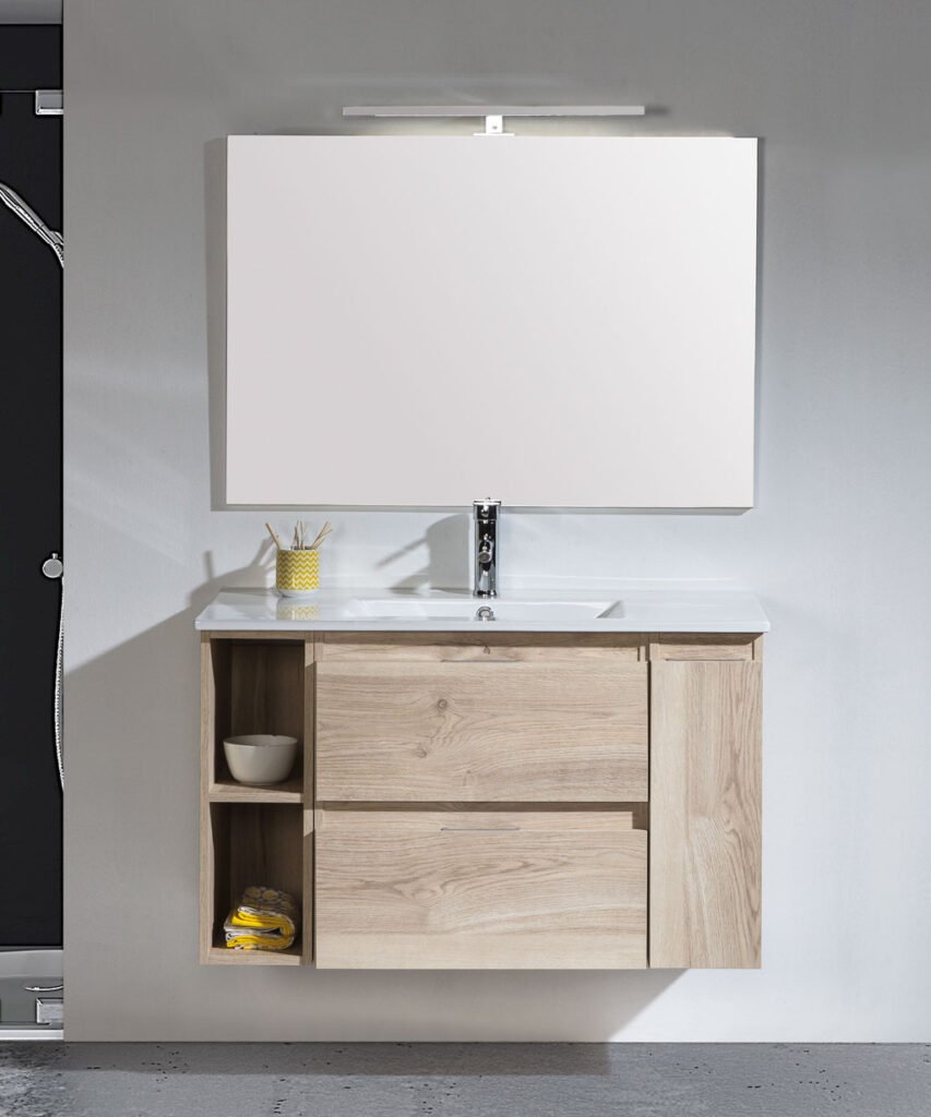 Julieta · auxiliar abierto de baño de 20 cm