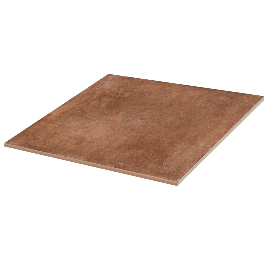 Peldaño Villafames Cotto 32,5 × 32,5 cm · pieza completa