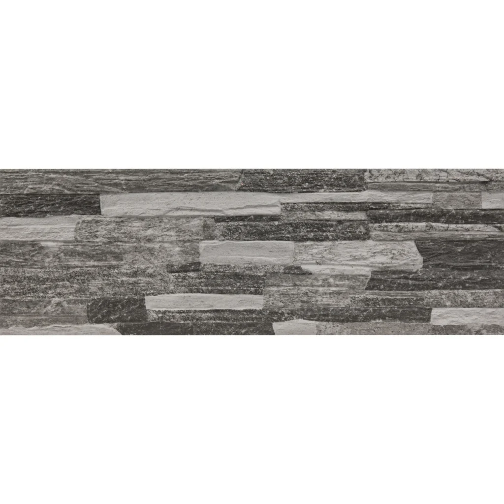 Revestimiento Bulnes Gris 17 × 52 cm · vista frontal