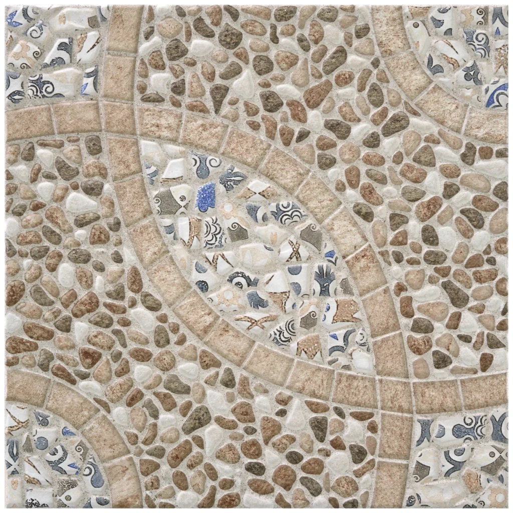 Suelo cerámico Domus Mix 45 × 45 cm · superficie