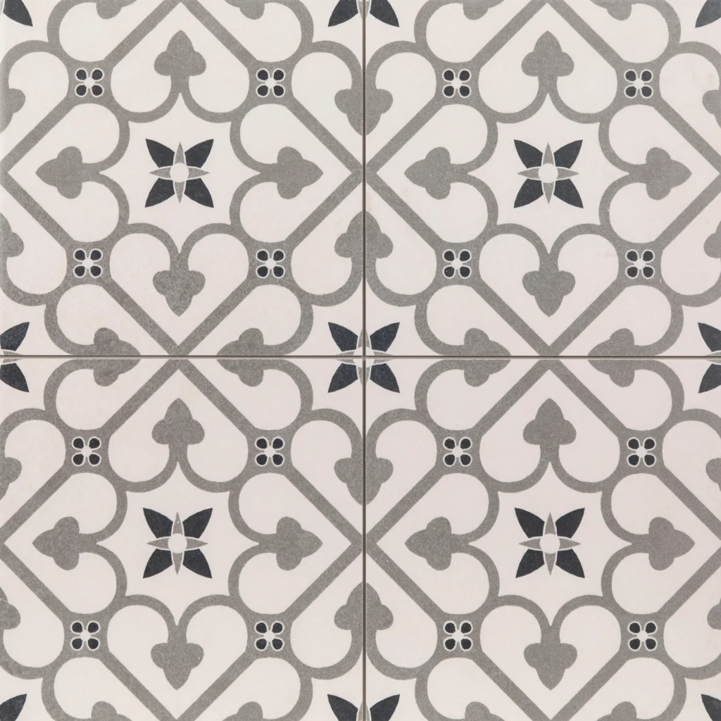 Suelo porcelánico Brighton 45 × 45 cm · composición de piezas