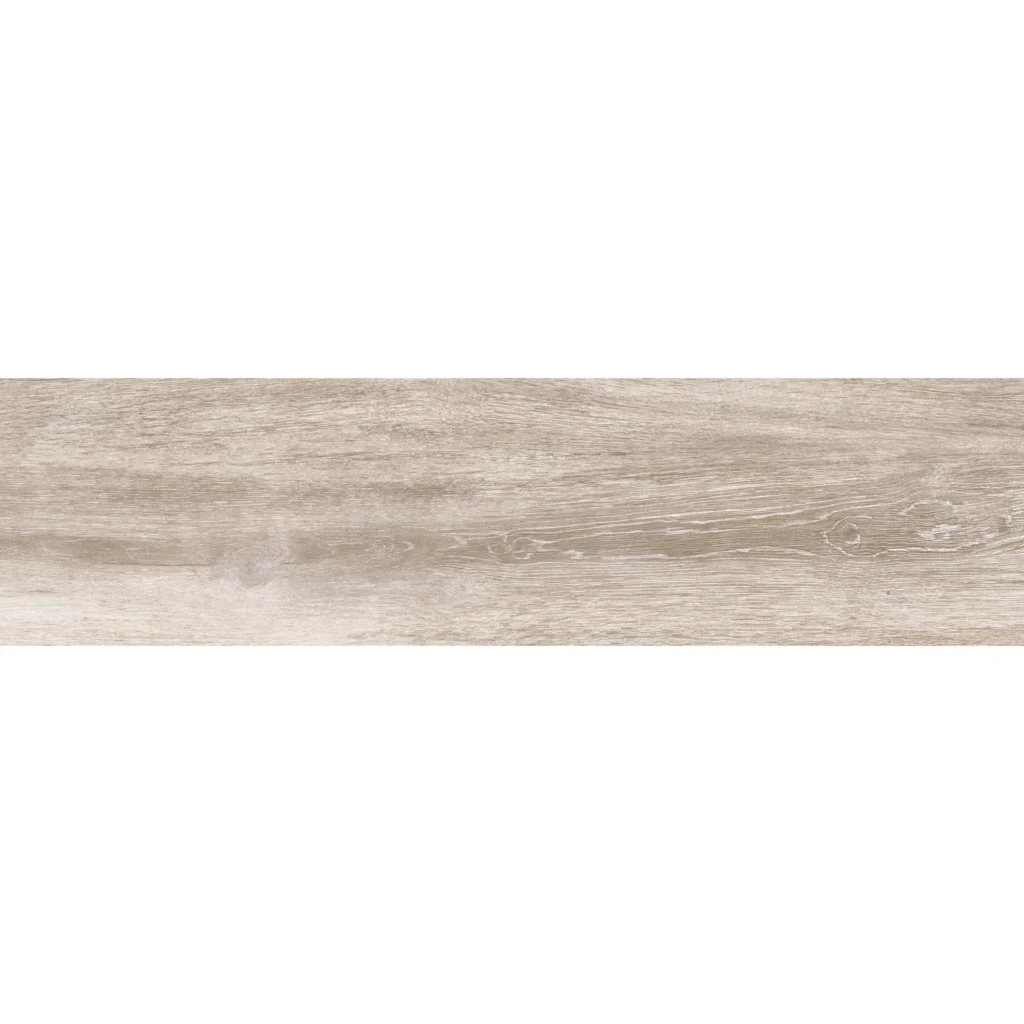 Suelo porcelánico Tarraco Taupe 24 × 88 cm · pieza completa