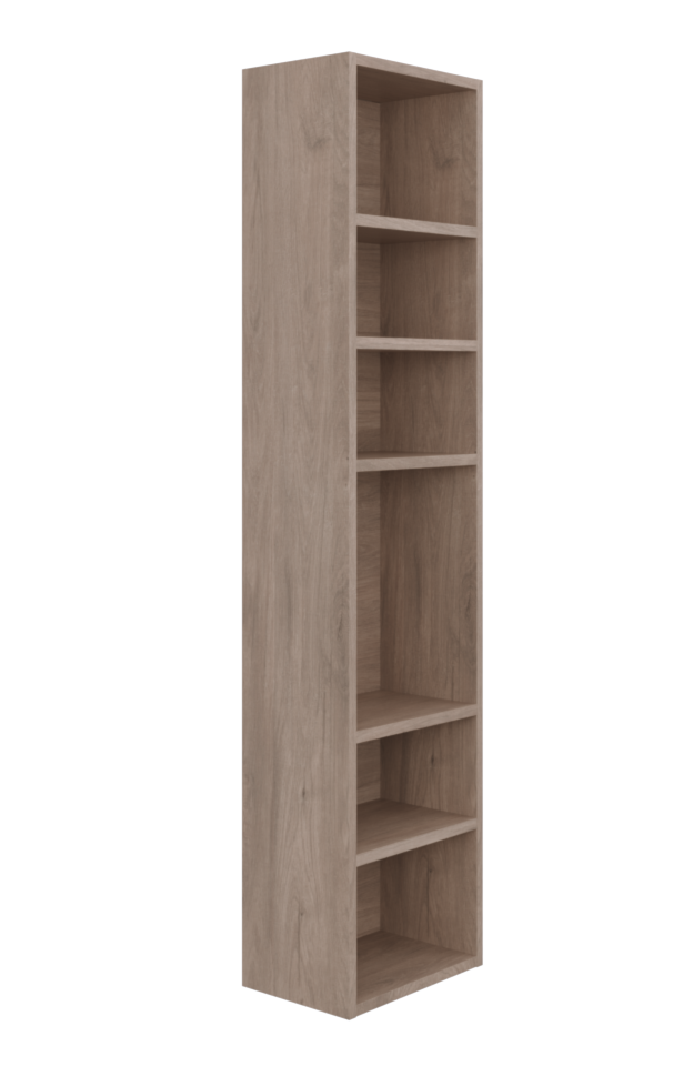 Columna auxiliar BathTwo abierta de Torvisco en Brun, fotografía original del fabricante.